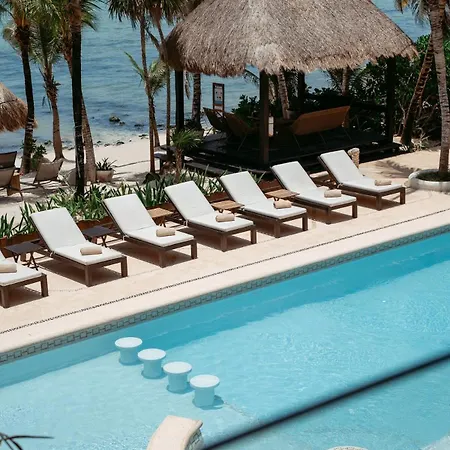 Beachfront Staff N Cook, Luxury 8 Bed Villa In Tulum